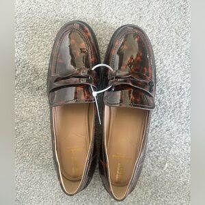 Men's Brown Tortoiseshell Penny Loafers